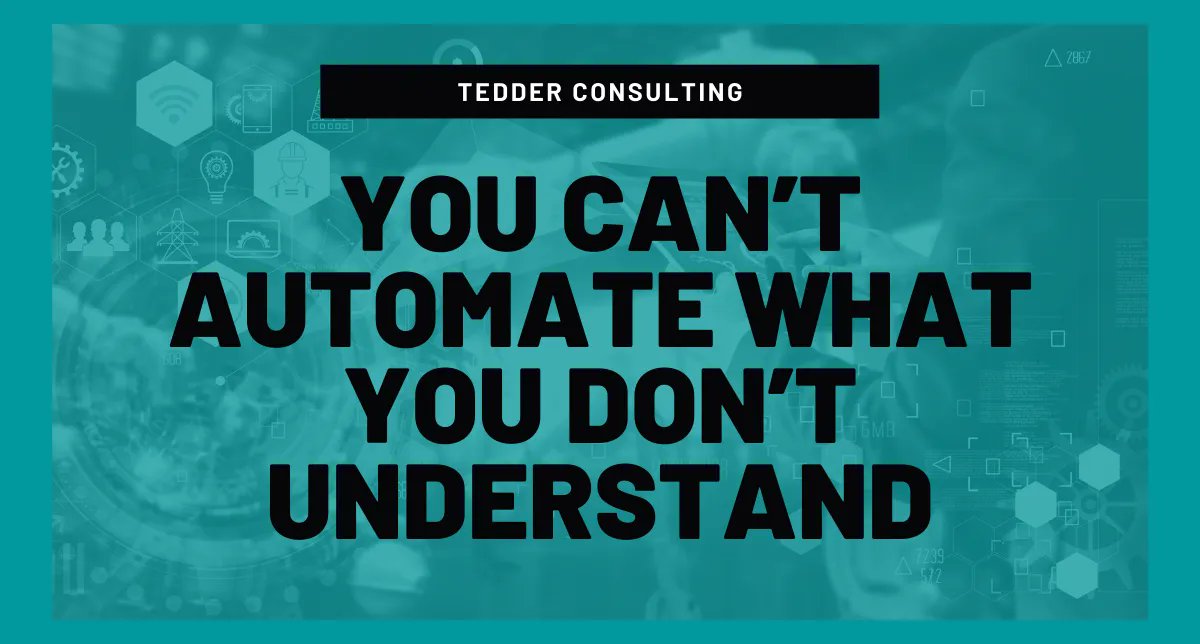 Automations can cause more problems than solutions if they are set up incorrectly—and that starts by understanding the workflow you want to automate. And that means every step in it. I break down how to stop poorly designed automations from the start: buff.ly/31Bk4me