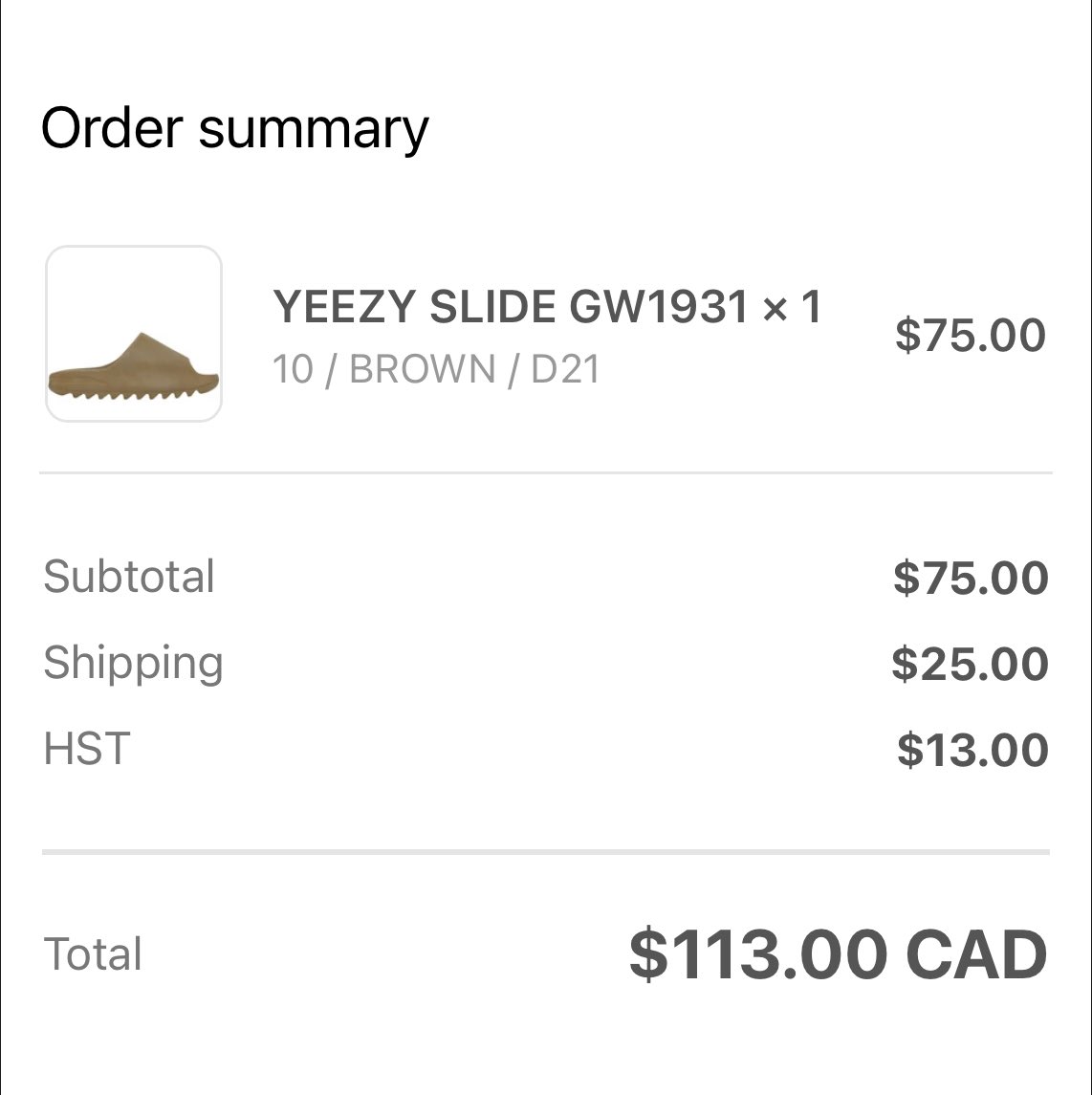 sneaker_web's tweet photo. 4 hits on the Yeezy Slides Ochre this morning. Shoutout @balkobot and @TheNorthCop 🔥🔥🔥🔥 https://t.co/mdl7I4DErn