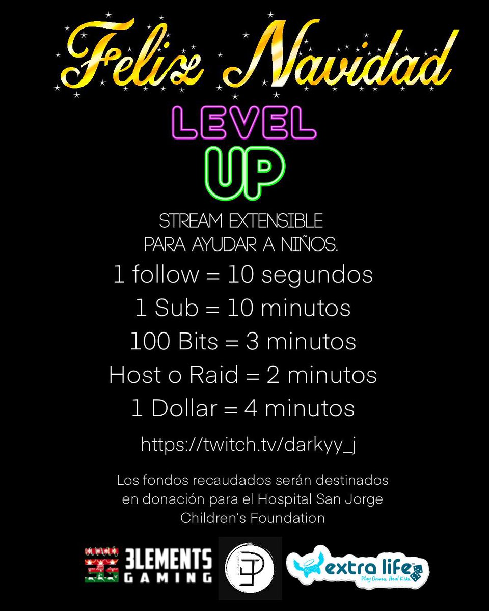 Avizando con tiempo para Que le caigan al stream extensible mi gente bonita 🥰 separen su fecha para pasarla bien <a href="/ExtraLifers247/">Extra Lifers 24/7</a> vamos apoyar por una@buena causa let’s go!!