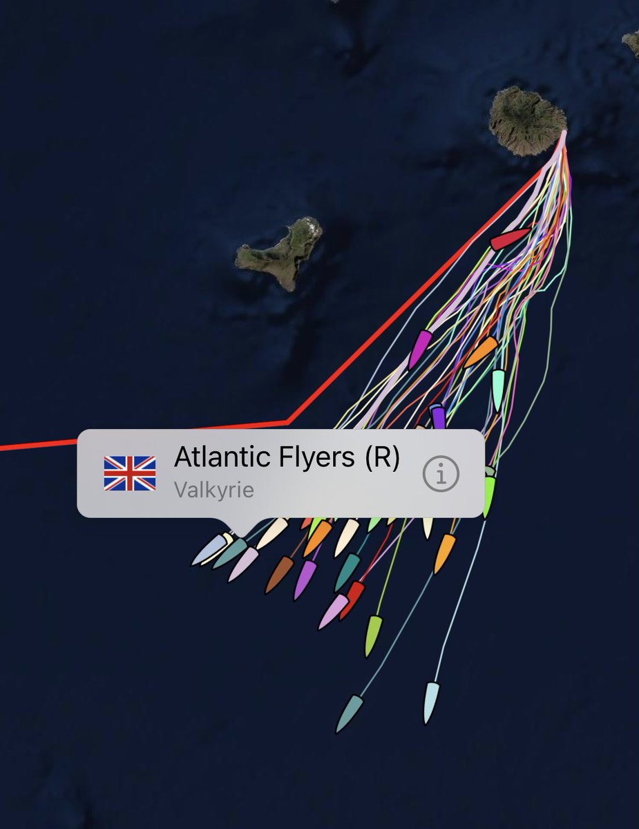 mudminx's tweet photo. @ACampaigns loads of support for @FlyersAtlantic going into night 2 #bremont #taliskerwhiskyatlanticchallenge #subseacraft #atlanticrow @starlight_uk https://t.co/MyGJOVWmxa