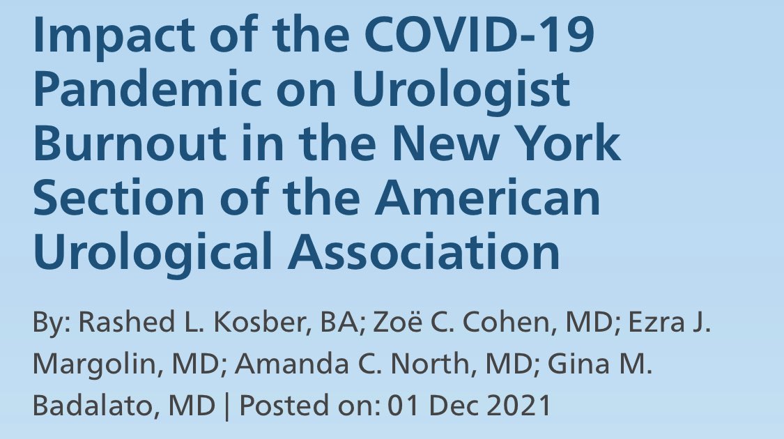 GMBadalato's tweet photo. Great work by stellar @ColumbiaPS medical student @ChicoKosber and PGY1 @ZoeCCohen describing the impact of the pandemic on our @NYSAUA last year. 
@EzraMargolin @anorth21 

https://t.co/nWcvI7tSb7 https://t.co/kU46FfPUWK