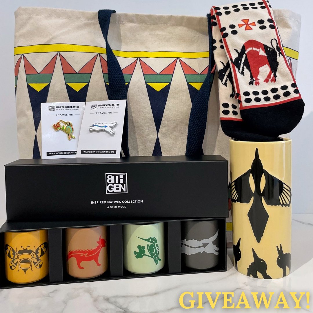 GIVEAWAY! One lucky winner will win this Eighth Generation holiday gift set featuring animal themed items! 🎄

RULES: Follow <a href="/8thgen/">Eighth Generation</a>, tag at least TWO of your friends and retweet for an additional entry!
⁠
Good luck! Winner will be contacted directly on December 17th! ✨⁠
⁠