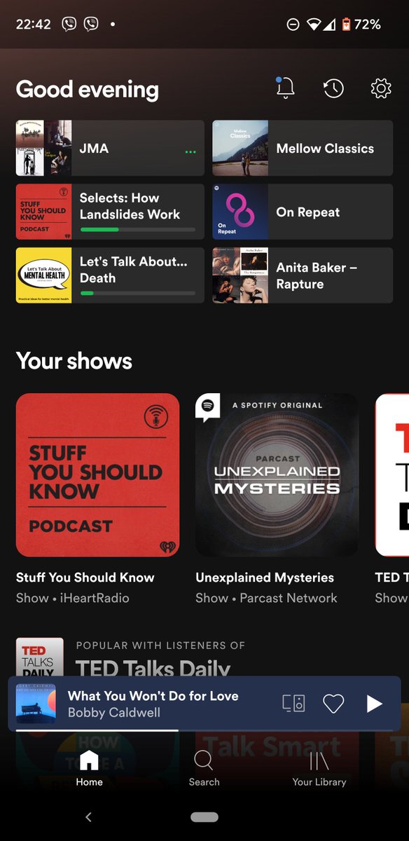 mrsmackay's tweet image. Kind of sh*t I listen to in bed to help me sleep
Rule 1: Can&apos;t be that interesting
Rule 2: Nothing funny
Rule 3: No high pitched voices 
Rule 4: Nothing about religion or politics
#Spotify #bedtime #helpmesleep