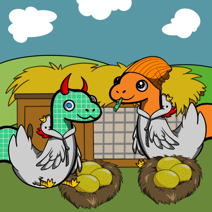 eggheistgame's tweet photo. Stake your Danger Noodles or Chicken Noodles, get involved with the Eggheist, and secure those golden $EGGs!

Website:
https://t.co/5ZyPVtJEAz

Opensea:
https://t.co/s4nT4AzDbu

Discord:
https://t.co/e6VQaRXK3N

#NFTGame #NFTsCanDoMore #nftutility
#Eggheist #openseanfts #discord https://t.co/iRFXqd6DaT