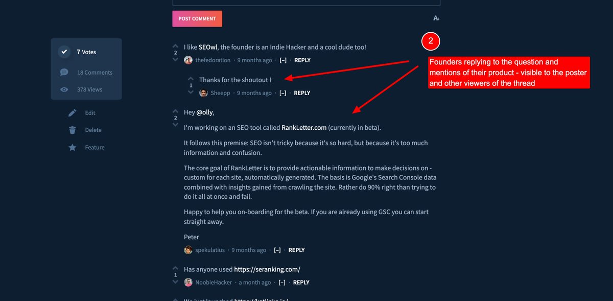TIP 0️⃣0️⃣6️⃣ for your startup's first 100 users

Potential buyers are already talking about the problem you solve. Find them.

Tools like <a href="/syften_com/">Syften</a> monitor 100s of communities for phrases you decide.

Here's how to secure new users with community monitoring ⬇️⬇️