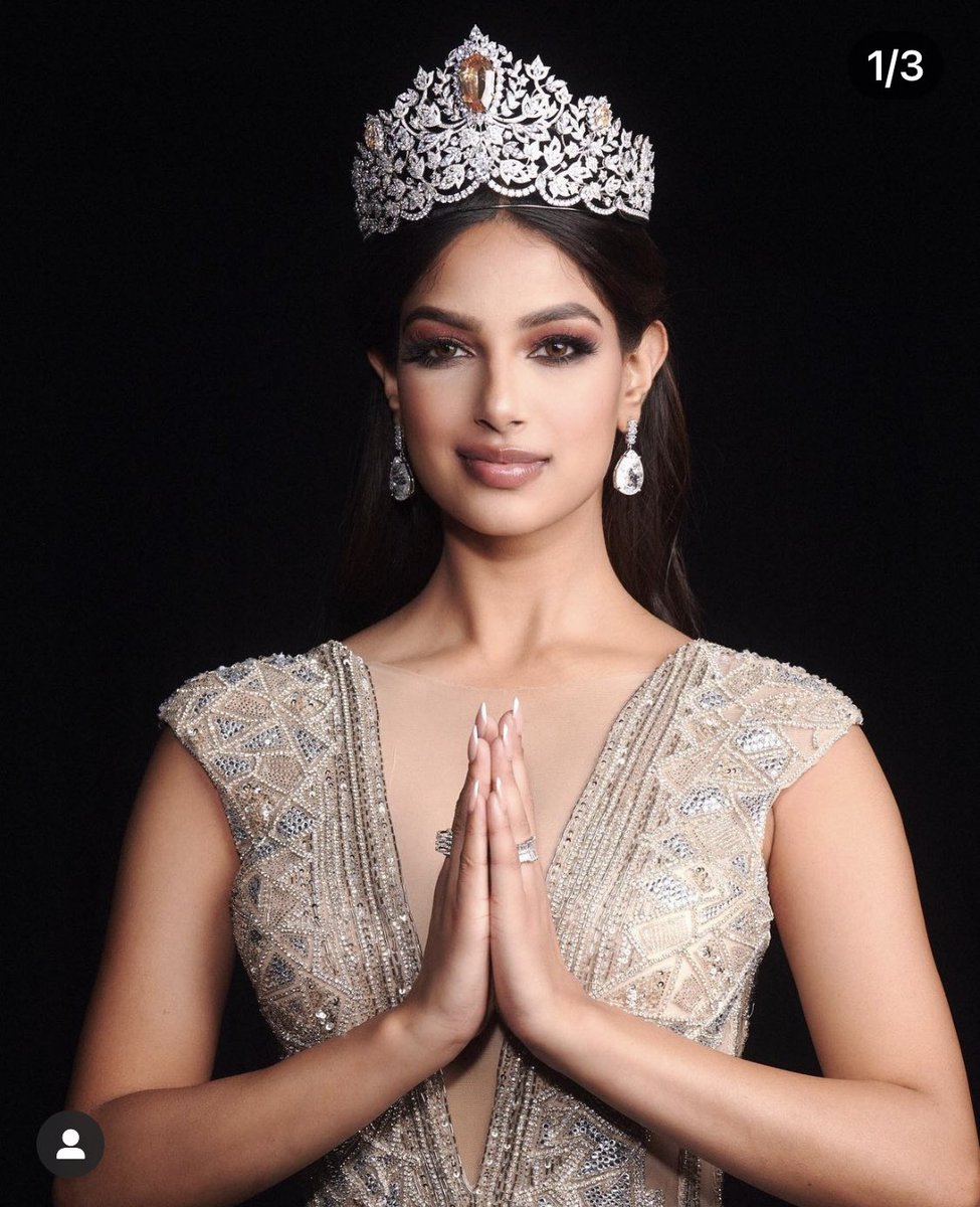 “Know that you are unique and that's what makes you beautiful..”~Harnaaz Kaur Sandhu, the new Miss Universe 2021..the third Indian woman to win the title!Congratulations #HarnaazSandhu💥👸🏽 #missuniverse #missindia #mu2021 #india #muwinner
@laradutta <a href="/thesushmitasen/">sushmita sen</a> @missuniverse