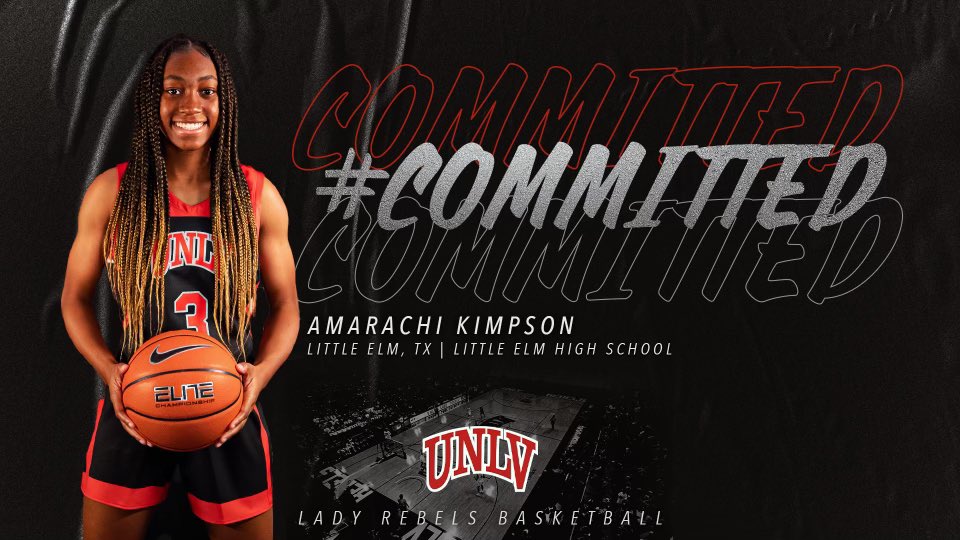 God, family, coaches and all those involved in the process - THANK YOU. ❤️🖤 Committed <a href="/UNLVLadyRebels/">UNLV Lady Rebels</a>