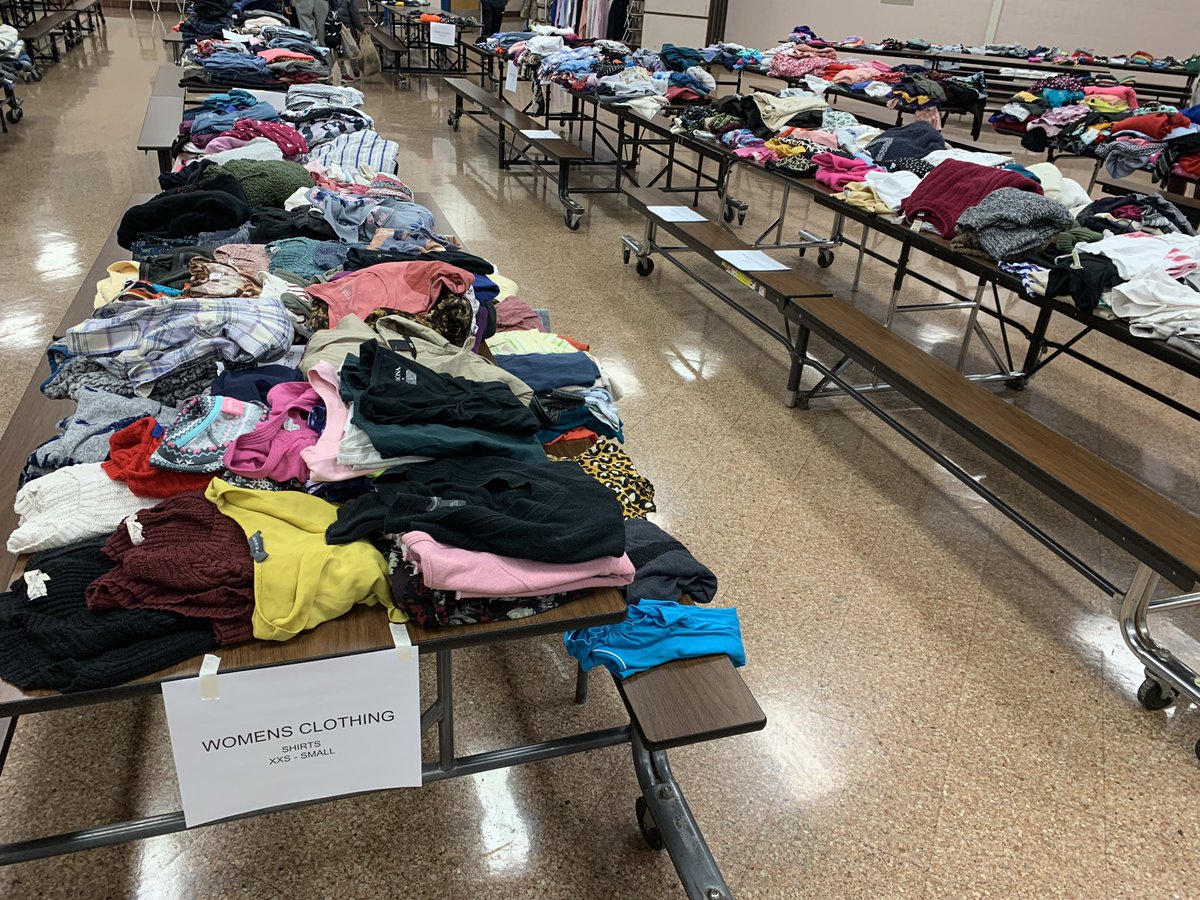 If you have clothing needs this holiday season, please join us tonight at the Ballenger Creek MS cafeteria between 5:30 - 7:30 for our clothing giveaway night! Everything is free &amp; all Frederick area community members are welcome!