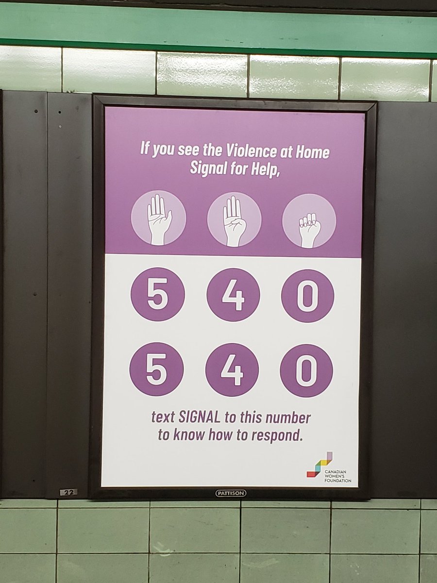 #SignalforHelp <a href="/cdnwomenfdn/">Canadian Women's Foundation</a>