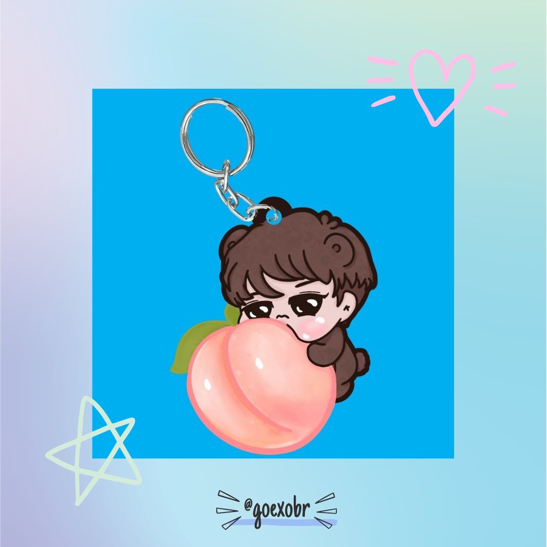 goexobr's tweet image. Apresentando o brinde do album de PEACHES que nossas lojas parceiras vão dar para todos os clientes que compraram na CEG!! Gostaram? 😍🍑🍑🍑