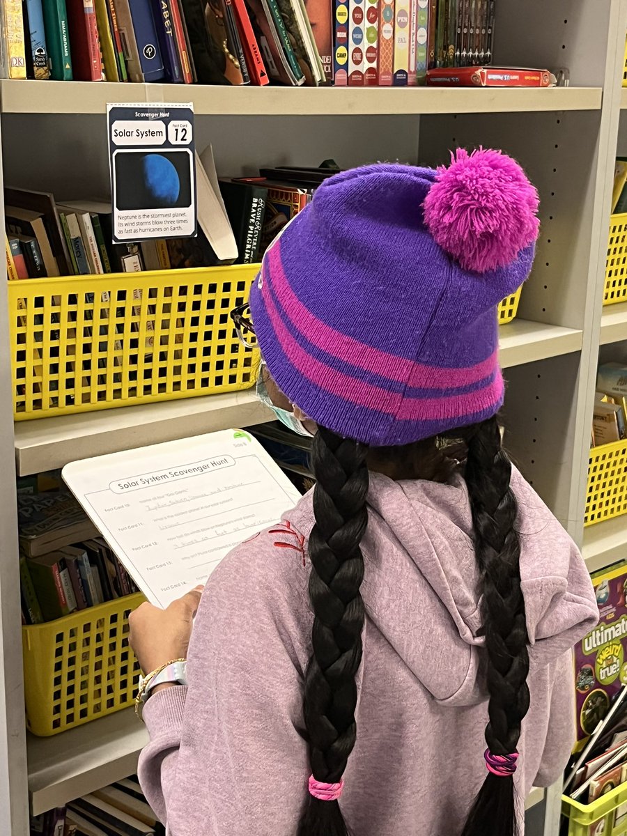 Finding out all kinds of interesting facts about our solar system with a scavenger hunt. ⭐️☀️🌓 <a href="/DolvinES/">Dolvin ES</a>