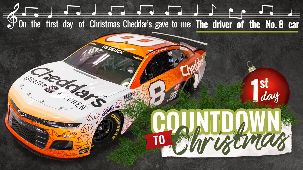 cheddarskitchen's tweet photo. On Day 1 we're giving you the chance to score something rare. Just like and retweet and you might find yourself with an autographed @TylerReddick croissant nightlight. 🥐💡 

@RCRracing | #Croissantmas https://t.co/wZWriL6Eot