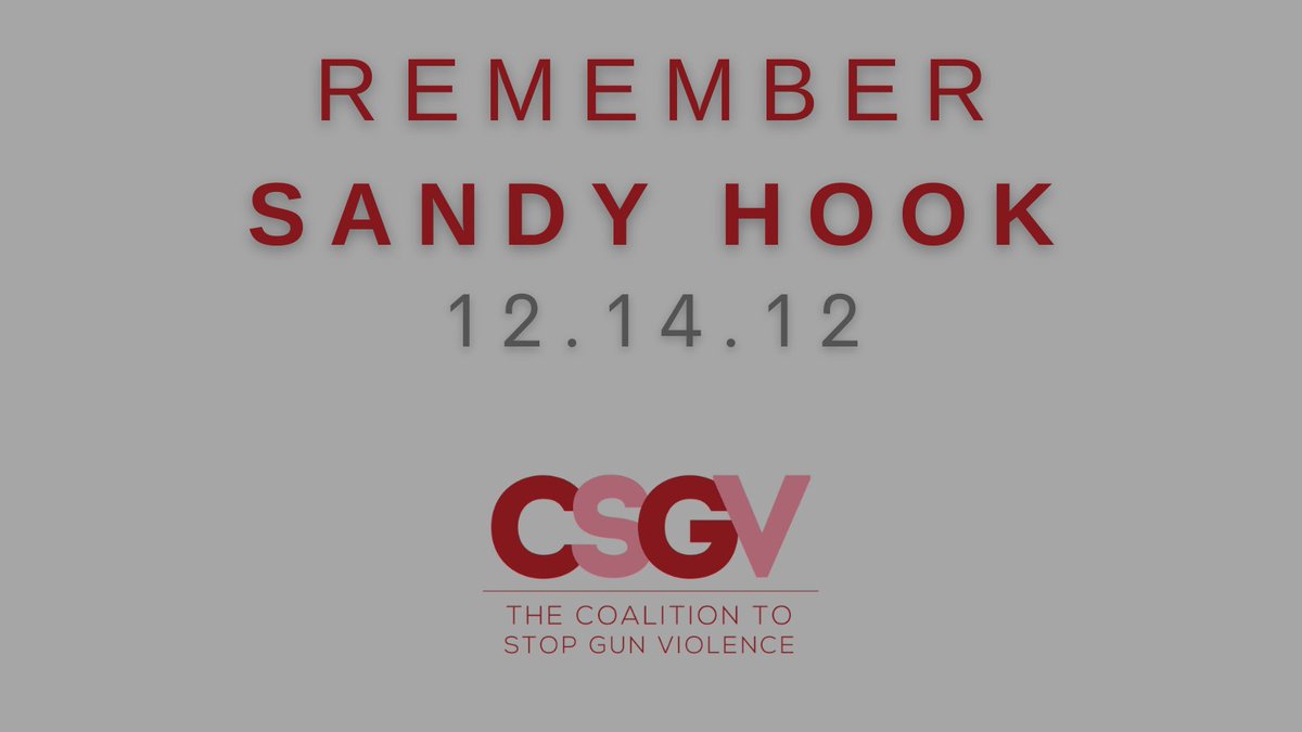 9 years after the murder of 20 children and 6 educators in #SandyHook, we think of what could have been. Many of those lost would now be 15 or 16 years old, with futures ahead. We strive for a time when no more lives are cut short by the plague of gun violence. #HonorWithAction