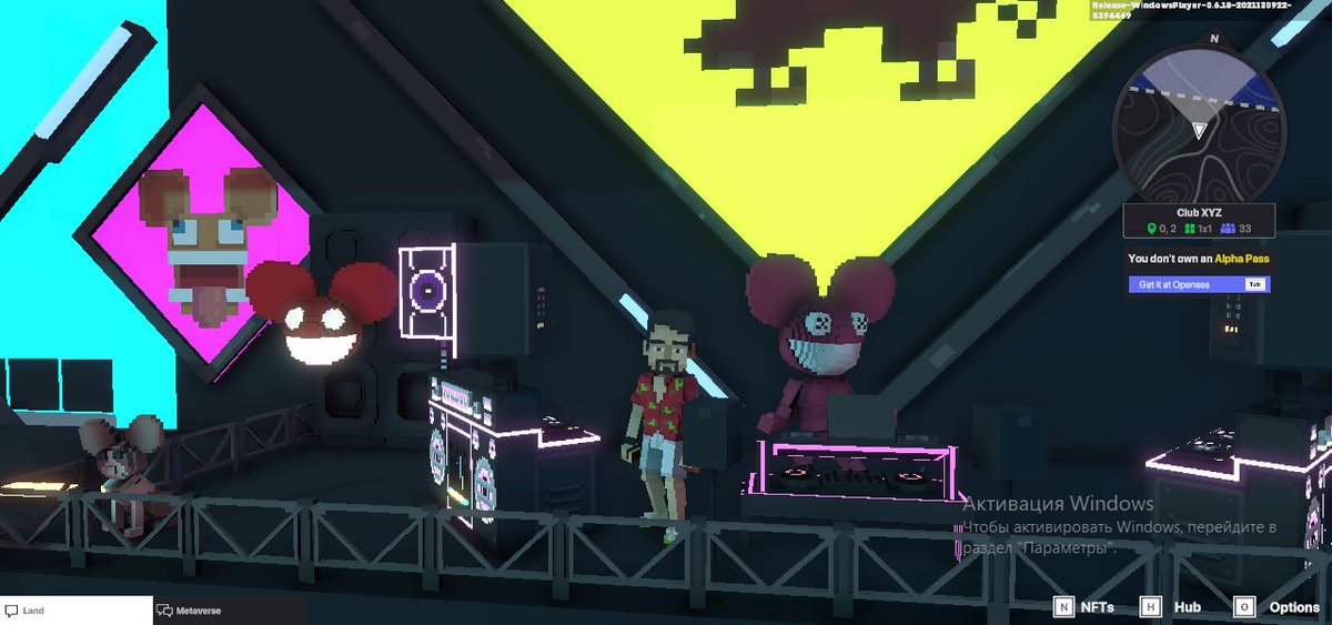 DmitriySergeech's tweet photo. @TheSandboxGame @deadmau5 😀✌️ https://t.co/hkNMQ42NAJ