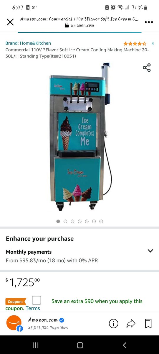 alcshorty's tweet photo. Hey @McDonald's even @amazon has ice cream machines....you know just "incase" 🤣🤣🤣🤣🤣 https://t.co/sdmZBohHhI