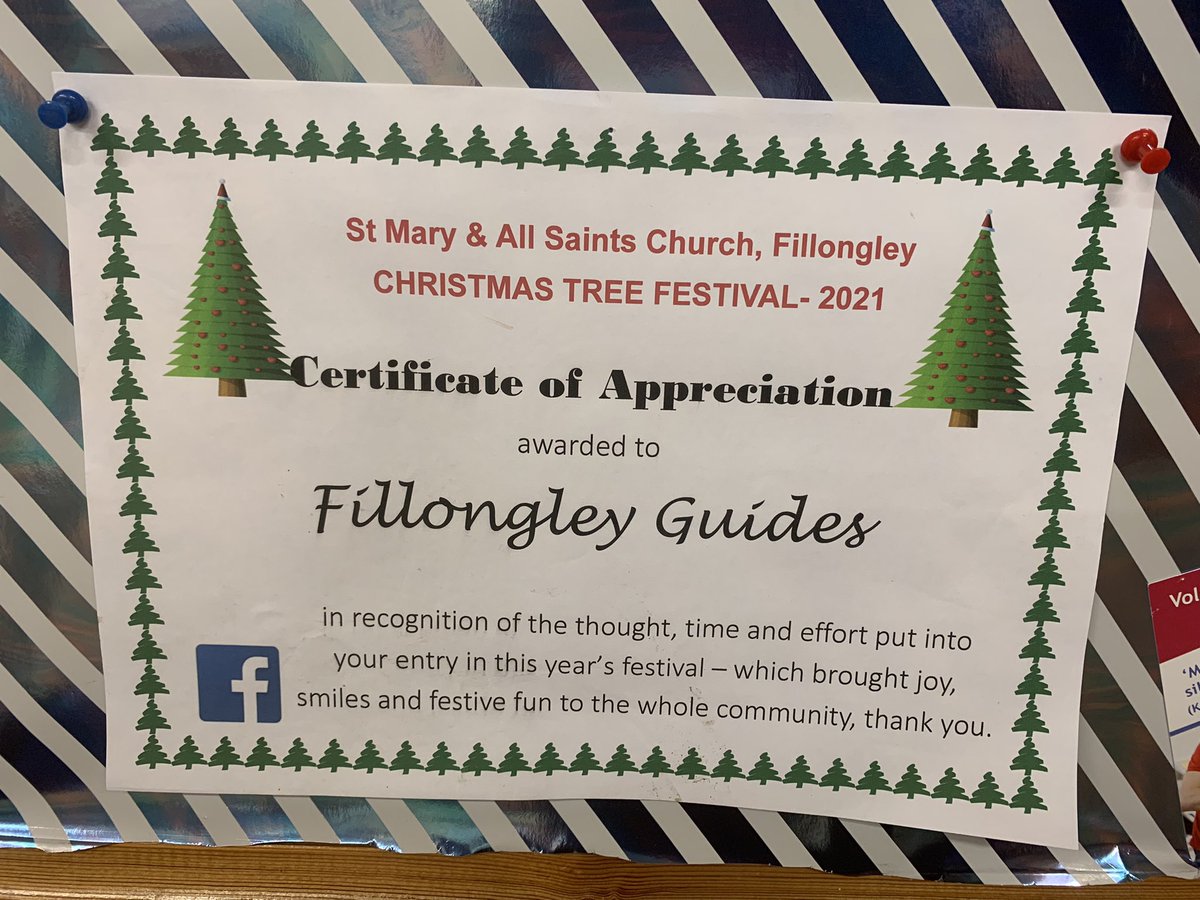 Our entry of the Christmas tree festival is Positivi-tree We had a couple of evenings where we talked about mental health and how important it is to look after it. Our tree contains, hand made worry dolls, positive quotes and glitter jars that help with anxiety <a href="/GGWarwickshire/">GirlguidingWarks</a>