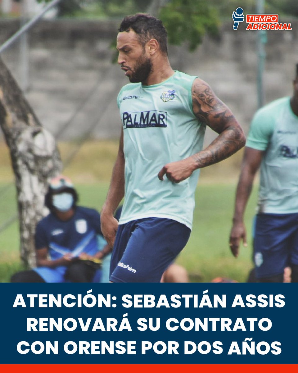 T_Adicional's tweet image. ¡ATENCIÓN: ASSIS CONTINÚA EN EL ORENSE! ✅

🔰 Sebastián Assis renovará su contrato con Orense por las siguientes dos temporadas.

Vía: @ArielSuarez_10

#SebastiánAssis #Orense #LigaPro #LigaProSerieA #LigaProBetcris #Ecuador