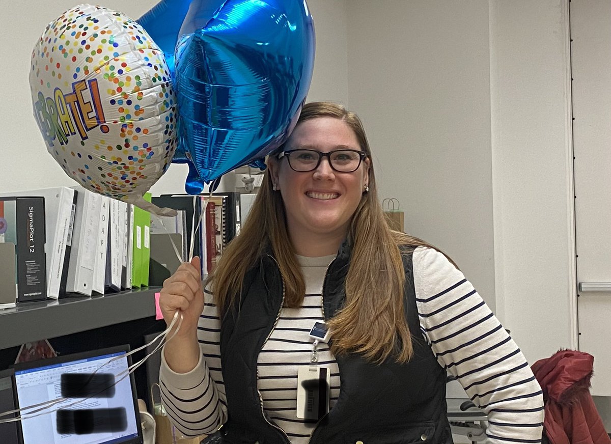 Much to celebrate! 🎈 <a href="/alicen_whitaker/">Alicen Whitaker</a> #AHApredoc grant scored in the 5th percentile! Bring on the #NOA! 🤞🏻🤞🏻 #HIIT #CBF #stroke #arterialstiffness. Her grant builds off our recent <a href="/japplphysiol/">Journal of Applied Physiology</a> publication! 👏🏻👏🏻 Congratulations Alicen. I’m so happy for you!