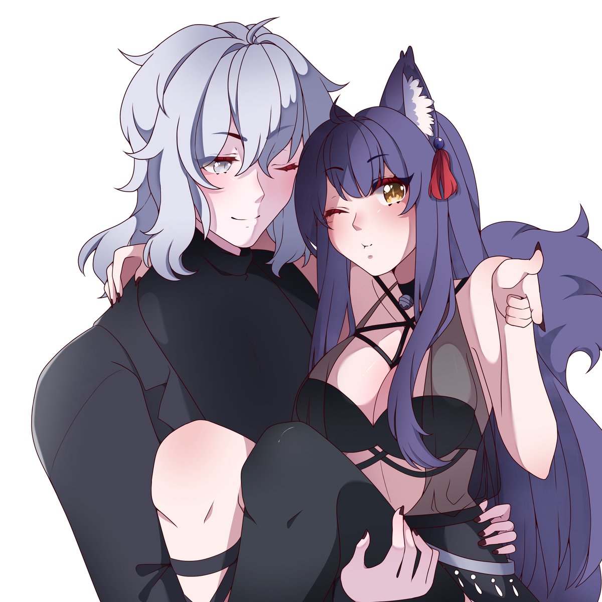 "𝒢𝑜 𝒻𝑒𝓉𝒸𝒽 𝓂𝑒 𝒶 𝒷𝒶𝒿𝒶 𝒷𝓁𝒶𝓈𝓉 𝓂𝓎 𝓉𝒾𝑒𝓇 𝟥 𝓈𝓊𝒷"

((huge thank you again to @hanphoo_ for this amazing piece and <a href="/Creaton_VT/">Creaton</a> for being cute))

#Crealust #kazamoart #nyamori #creamori