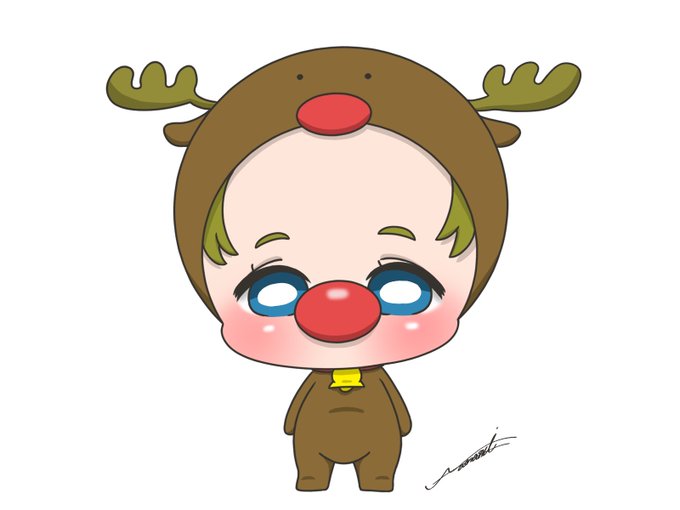 赤鼻のトナカイのtwitterイラスト検索結果 古い順