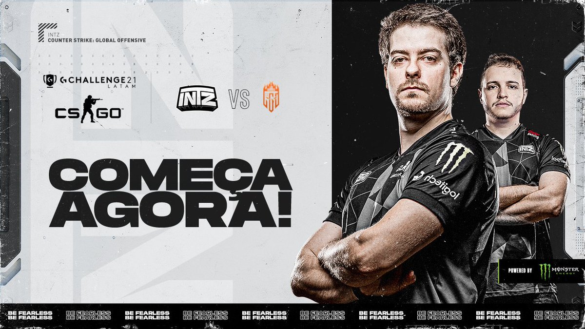 INTZ's tweet photo. [CS:GO] Hora de dar bala no servidor! 😎

Vamos jogar em instantes o showmatch da Logitech G Challenge 2021 contra a @losgrandesgg! 🔥

📺 Assista em https://t.co/HV1BAPNLBd

#GoINTZ #INTZCSGO https://t.co/zZgPlAAYsV