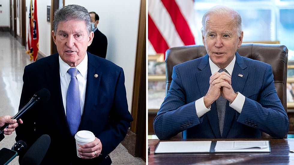 thehill's tweet photo. Biden tries to budge Manchin into voting for sweeping climate and social spending bill before Christmas https://t.co/LIqJS7iXOC https://t.co/7pjOki1Mpq