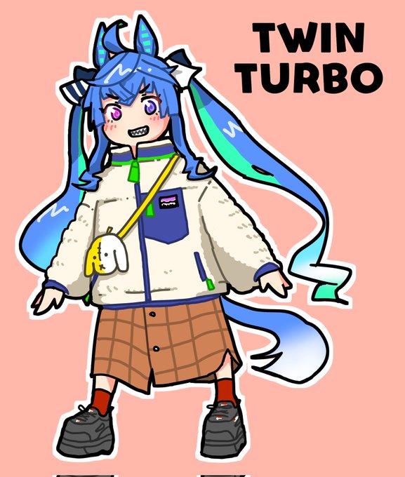 おでかけターボ師匠
#ウマ娘
#ツインターボ 
