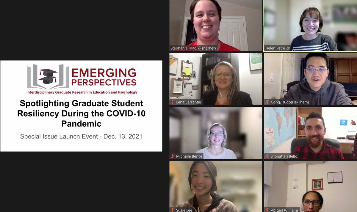 today we gathered to celebrate the publication of our special issue! congratulations to all authors and huge thank you to the editors, reviewers, and copyeditors!