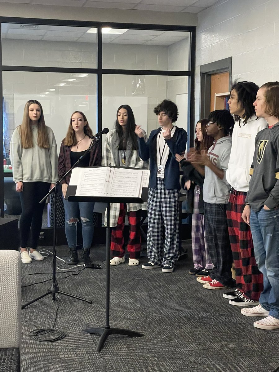 Breakfast for the <a href="/ChestateeHigh/">Chestatee High</a> staff from the Learning Commons and with some help from Bird Chain Saw Co and the CHS Chorus!