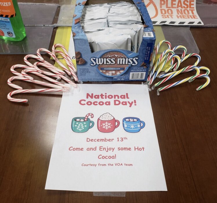 Theresa Graves (@windsorhd6667) on Twitter photo It’s National Cocoa Day…what better way to celebrate on a cold, rainy day! Using candy canes for stir sticks!! <a href="/Cassand37641699/">Cassandra Short</a> <a href="/ReinyHernandez/">Reina Cruz</a> @JoseFloresHD <a href="/DHRM_D30/">Amy Hernandez</a> @D30Tracie It’s National Cocoa Day…what better way to celebrate on a cold, rainy day! Using candy canes for stir sticks!! <a href="/Cassand37641699/">Cassandra Short</a> <a href="/ReinyHernandez/">Reina Cruz</a> @JoseFloresHD <a href="/DHRM_D30/">Amy Hernandez</a> @D30Tracie