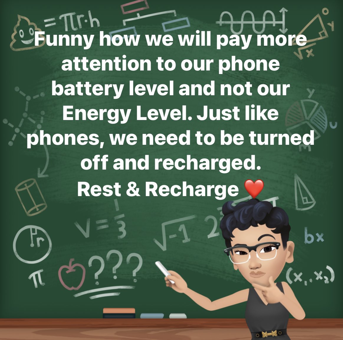 We can give our Best when we take time to Rest!