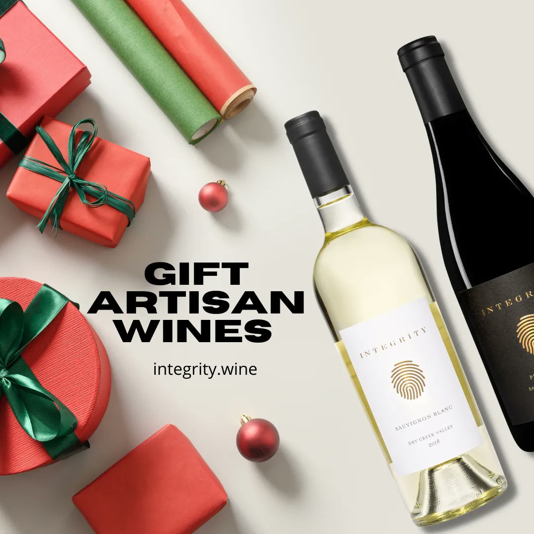 IntegrityWine's tweet photo. Gift your brother our 2018 Syrah and your sister our refreshing and crisp 2020 Sauvignon Blanc. Or give an Integrity Wines Bottle Club Membership. https://t.co/usvjDxkSv2 #gifts #holidaygift #siblings #giftaclub #wineclub #holidays #gift  #winegift #integritywine https://t.co/AulS4DrFCX