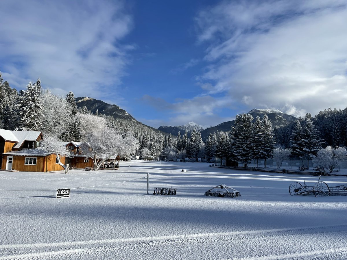 Fluffy and fresh day in Spur Valley :)