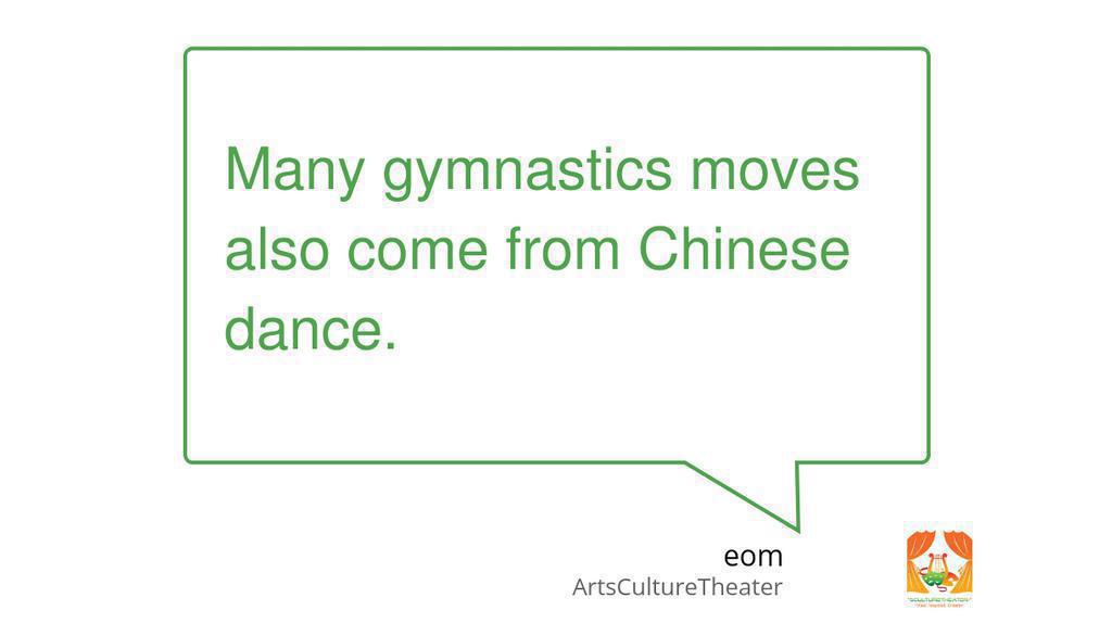 GreatestPerform's tweet photo. If you watch the Olympics, you will see athletic moves rooted in thousands of years of history of Chinese dance.

Read the full article: 3 Must-Know Facts About Chinese Dance
▸ https://t.co/Xd0cqi3DlH

#ChineseDance #ChineseHistory #MartialArts #GymnasticsMoves https://t.co/CPcyZHO70H