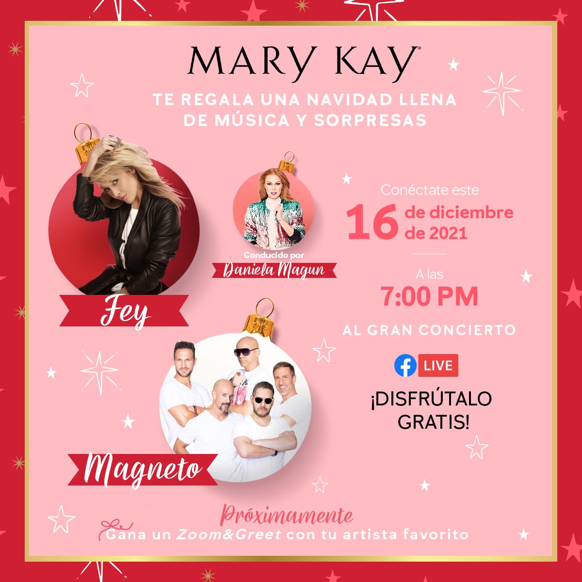 Un show navideño preparado especialmente para ti! 💫✴
No te lo puedes perder!! 
<a href="/MaryKayDeMexico/">Mary Kay México</a>