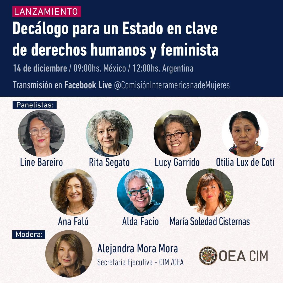 #Mañana! #Agendá!

📅💜Decálogo para un Estado clave de derechos humanos y feminista

👉Ingresà al link linktr.ee/ElTajo y enterate de todo

#Género #agenda #cursos #cursosonline #CursosVirtuales #educación #feminismo #feminismoargentina #argentina
