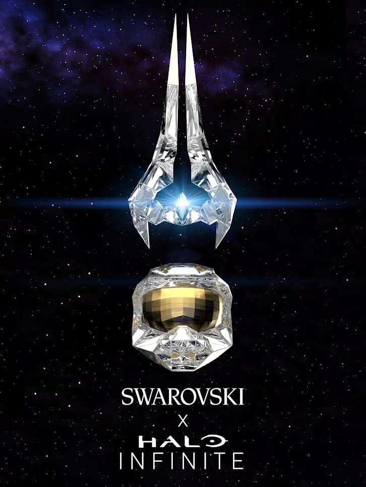 FaZeClan's tweet image. To celebrate the launch of Halo Infinite and the arrival of our team we're giving away @Swarovski's limited-edition @Halo crystal collection.

For a chance to win, follow the squad:
@Snip3down 
@bubudubu 
@Bound2K 
@Falcated_

Reply with #HaloInfinite &amp;amp; #FaZeUp when you're done!