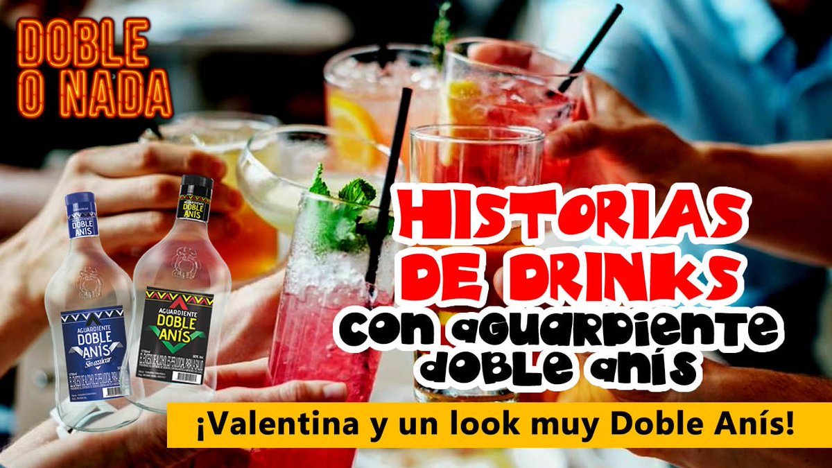 tsmnoticias's tweet photo. #PaLeer y #PaBeber 🍹🍸🍷
Historias de Drinks con Aguardiente Doble Anís: ¡Valentina y un look muy Doble Anís! https://t.co/BLryV7xfst
Aguardiente Doble Anís #DobleONada
#TomemosLoNuestro #AguardienteDobleAnís #Colombia #Huila https://t.co/aKOGC8PrG6