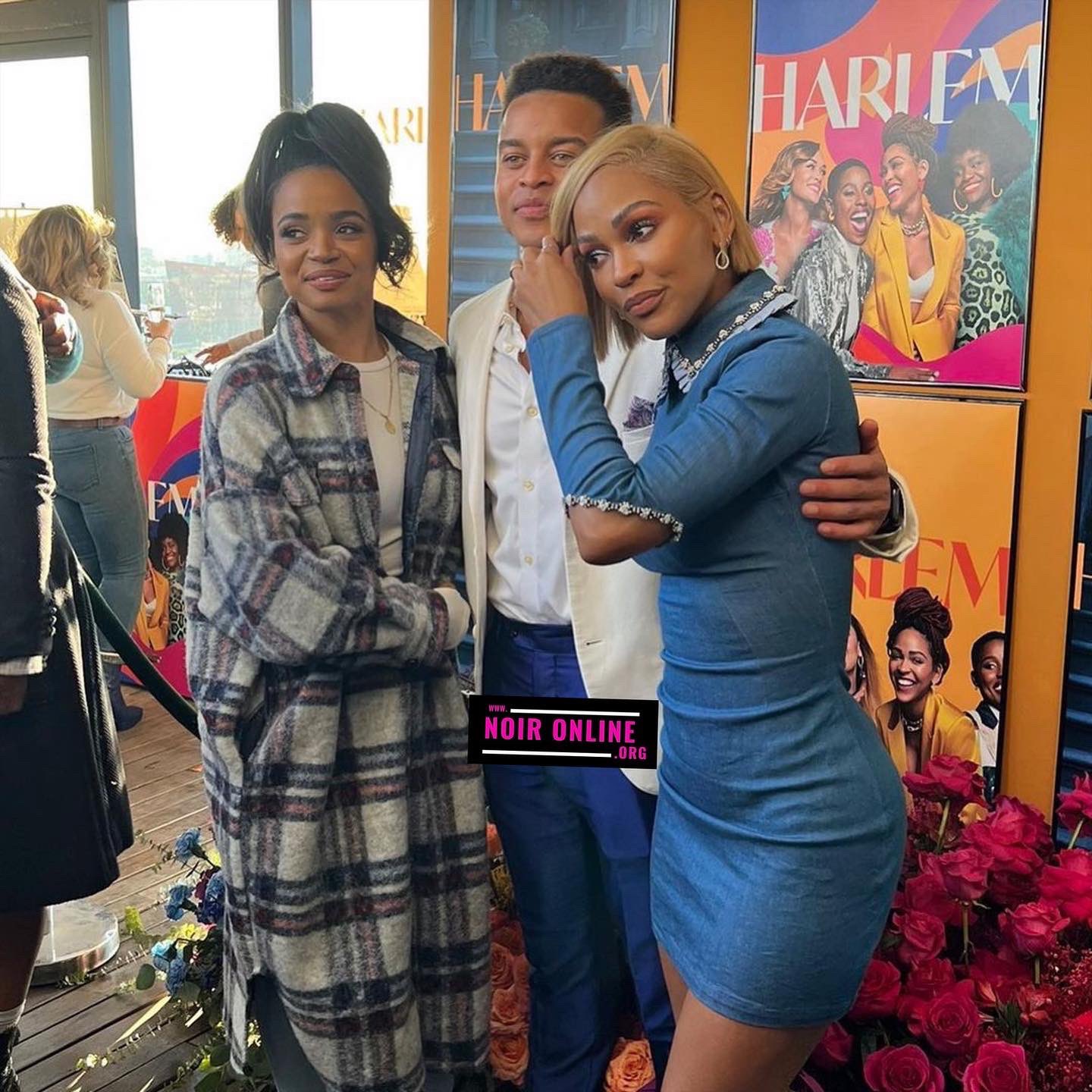 NOIR ONLINE on X: L E G E N D A R Y! Kyla Pratt , Robert Richard and  Meagan Good with the linkup at the #HarlemOnAmazonPrime premier in LA !!  🔥🔥🔥 #HarlemEverAfter t.cog2CF2wwqgA  X