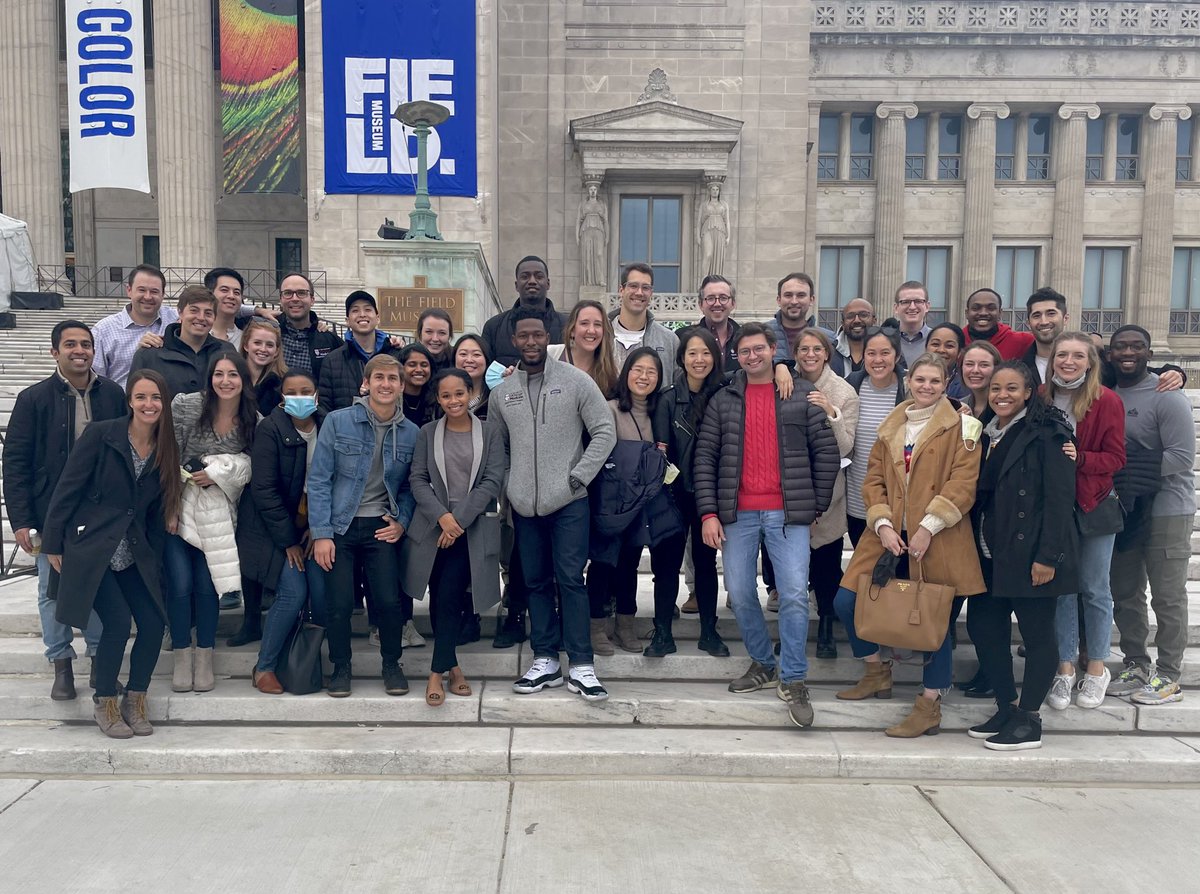 UChicago Surgery Residents (@uchicagosurgres) on Twitter photo ICYMI: Resident Retreat happened!
Thanks to our amazing fellows, APPs, and medical students for covering in-house while we enjoyed a scavenger hunt at the Field Museum and a bus tour of Chicago! #WhyUChicagoSurgery #SurgeonFamily 
(disclaimer: vaccinated and masked indoors π·) ICYMI: Resident Retreat happened!
Thanks to our amazing fellows, APPs, and medical students for covering in-house while we enjoyed a scavenger hunt at the Field Museum and a bus tour of Chicago! #WhyUChicagoSurgery #SurgeonFamily 
(disclaimer: vaccinated and masked indoors π·)