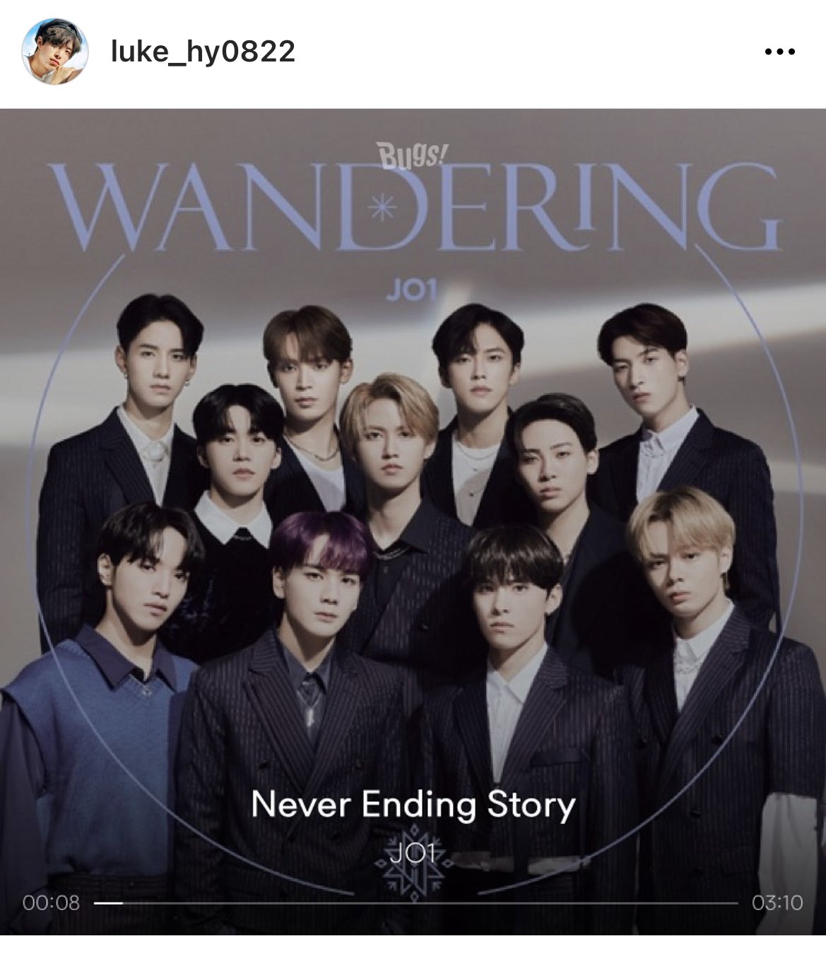 Jo1情報更新 Never Ending Story 制作に参加したしたlukeさんが Instagramでコメントしてい ます 韓国語訳 意訳あり Never Ending Storyが公開されました 作曲作詞に参加しました 多くの関心をお願いします 良い機会をくださって本当にありがとう