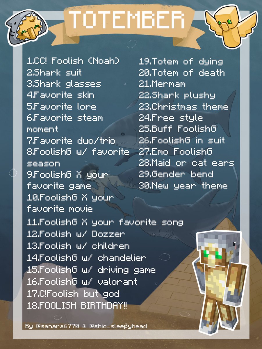 Galaxyw28471655's tweet photo. Day #13 of totember! :]
Foolish's children, Finley and Foolish Jr

#totember #foolishgamers #foolishfanart #foolishgamersfanart https://t.co/zRCIAVsvxJ