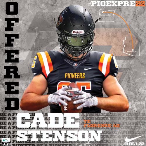 Cade Stenson (@cstenson_4) on Twitter photo After a couple amazing talks with <a href="/JoeBushman5/">Joe Bushman</a>. I am blessed to receive another offer to continue my academic and athletic careers! ππ <a href="/Fhsgopherfball/">Florence Gophers</a> <a href="/LCPiosFB/">Lewis & Clark Football</a> After a couple amazing talks with <a href="/JoeBushman5/">Joe Bushman</a>. I am blessed to receive another offer to continue my academic and athletic careers! ππ <a href="/Fhsgopherfball/">Florence Gophers</a> <a href="/LCPiosFB/">Lewis & Clark Football</a>