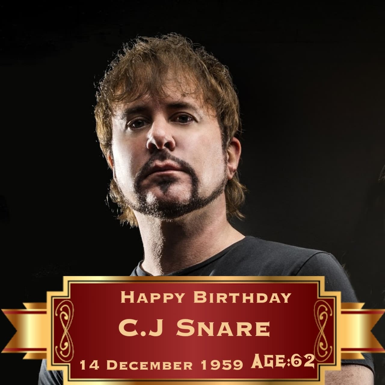 Happy Birthday to Mr C.J Snare (       