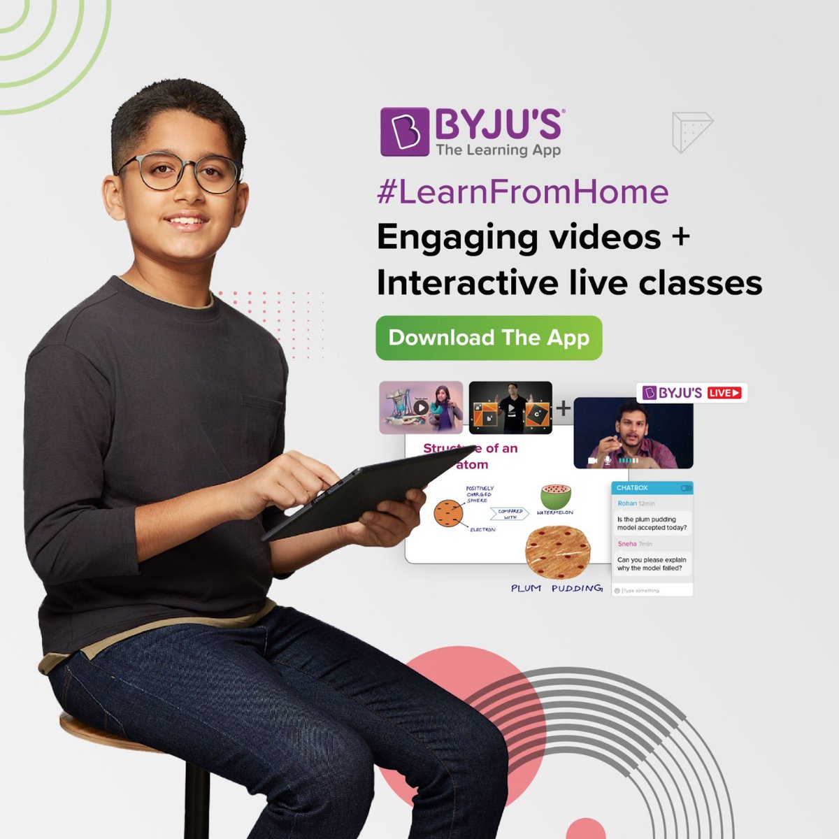 Suhelbolly's tweet photo. @Babu_Bhaiyaa @BYJUS Biggest achievement of #Byjus is, they made millions of children fall in love with learning - which will shape the future of #India https://t.co/NLh9rJvJ25