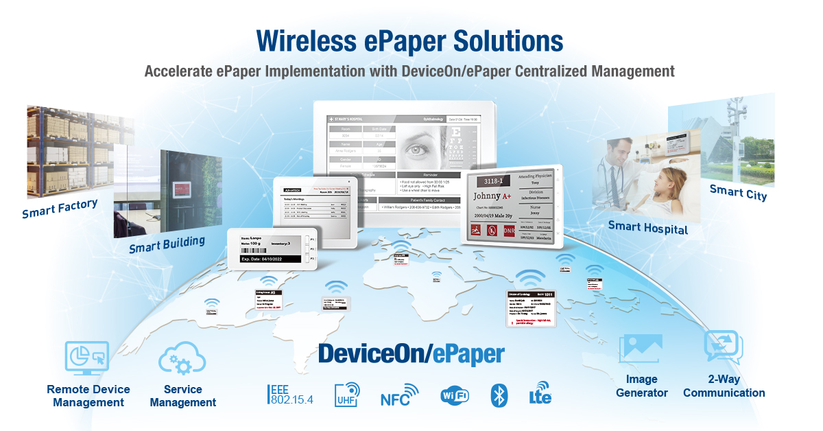 Our DeviceOn/ePaper software management system enables users to update information automatically, improving efficiency and reducing human error. Find out more - lnkd.in/gV95M9sT

#iot #iiot #SmartCity #signage #embedded