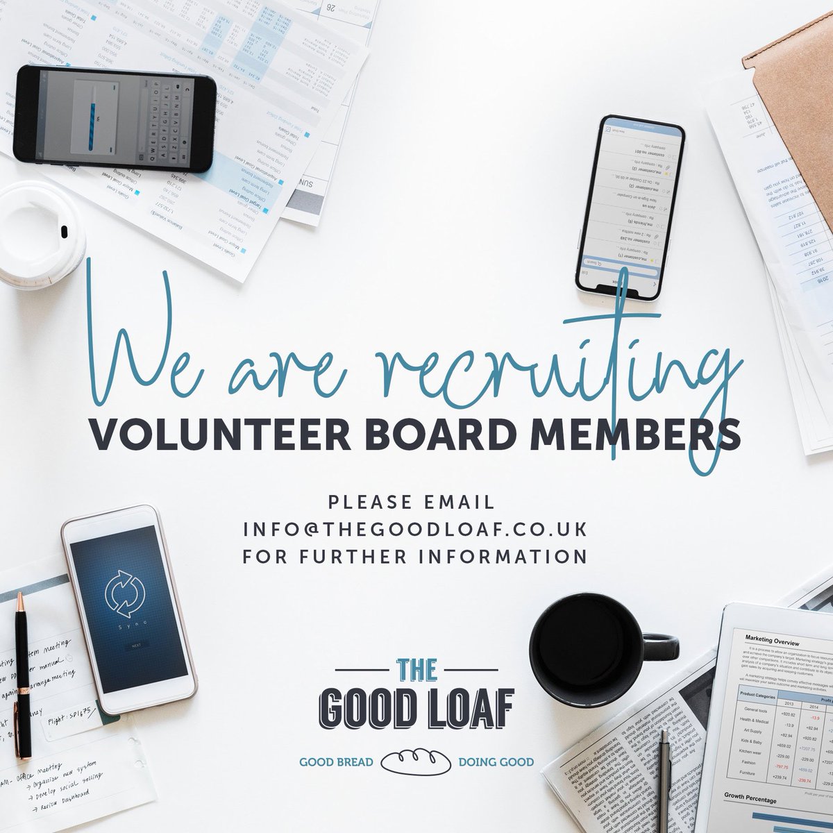 As we prepare to enter the next stage we are seeking board members who have experience in marketing or have a legal background 🙏