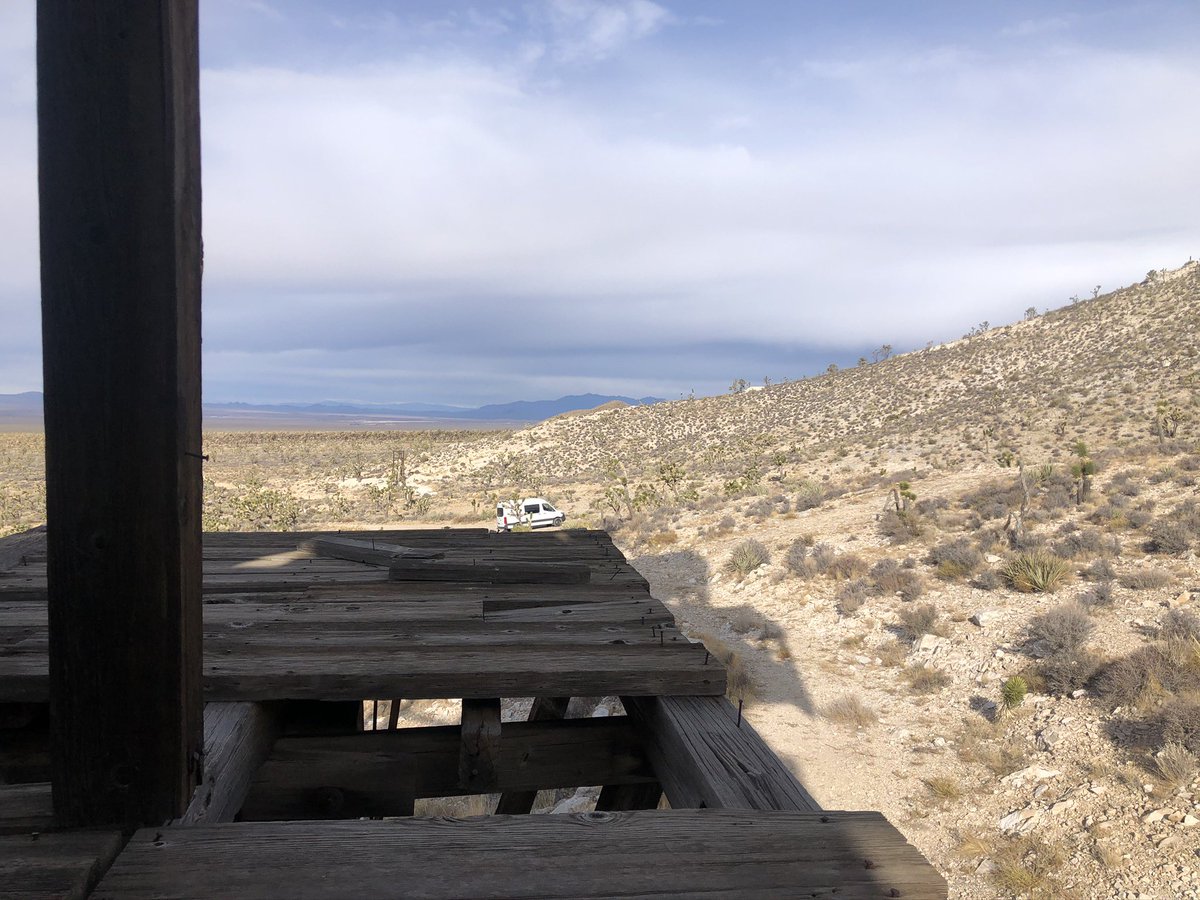 ComfyVan's tweet photo. @hikingwithshawn Old mine shafts in the Mojave National Preserve. Kinda spooky definitely dangerous-👀your step ! https://t.co/HxDHplfFDD