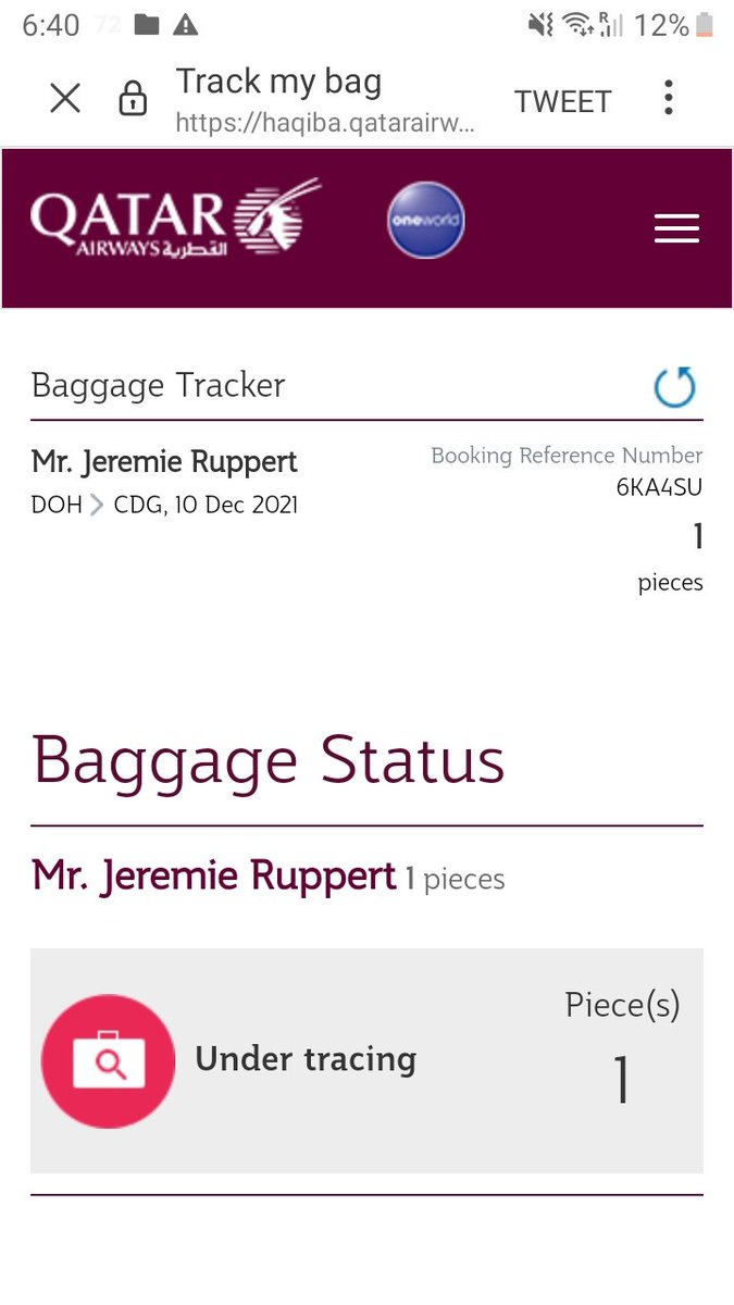 JereRuppert's tweet photo. @qrsupport 
4 days that i landed in france..your team do not reply to my private message since 4 days...
Is that a great support? How am i supposed to do in France without my luggage. 
Please support ! https://t.co/qyQjzcKVok