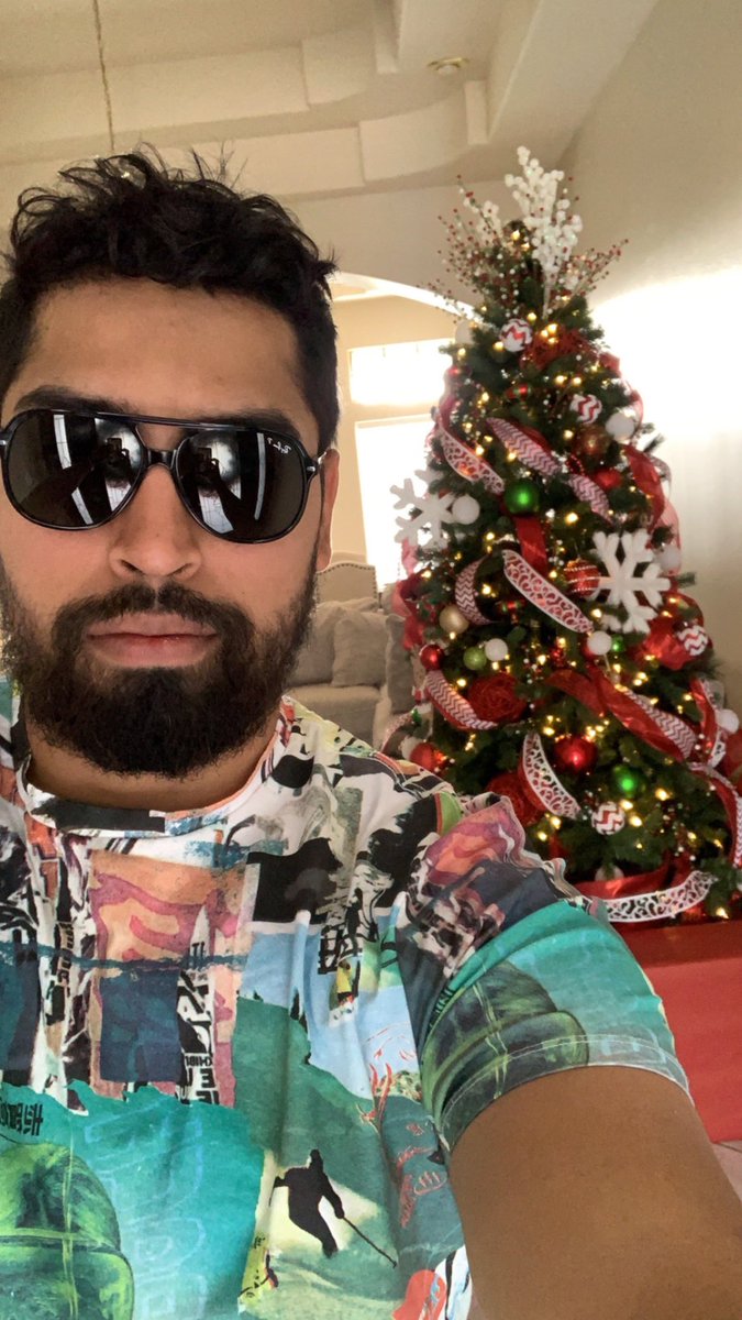 Jesse24M's tweet image. The Christmas tree 🎄 👌🏽👌🏽 and Rex 🐶 #SheUnderstoodTheAssignment